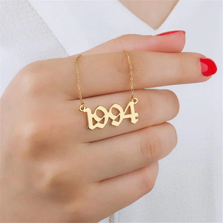 [Copy]CUSTOM LUCKY NUMBER NECKLACE - SOLID 14K | 18K GOLD